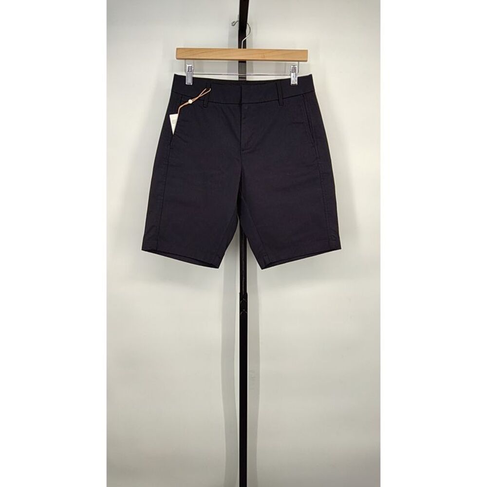 Quince Men Organic Stretch Cotton Chino Bermuda Shorts Black 4
